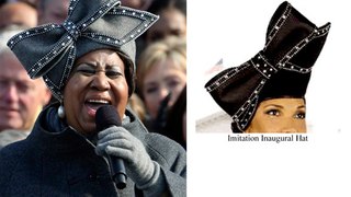 Aretha's Inauguration Hat: Makers Of Knock-Offs To Be Sued